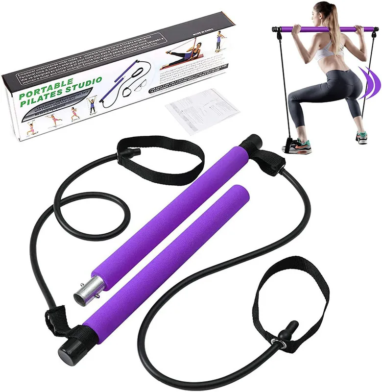 Amazon Workout Bar For Resistance Bands 2-in-1 Body Bar Arena Strength