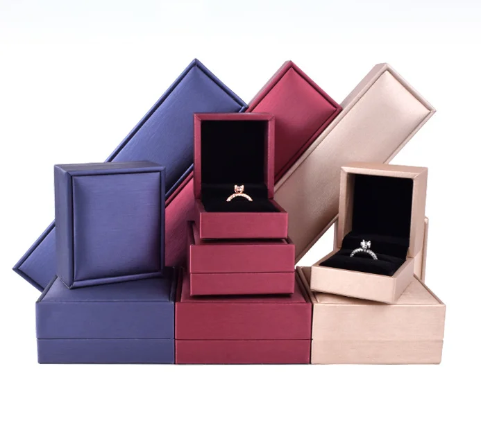 Шкатулка для ювелирных украшений из матового полиуретана, шкатулка для колец, медальона, для ожерелий, браслетов, шкатулка для хранения ювелирных изделий