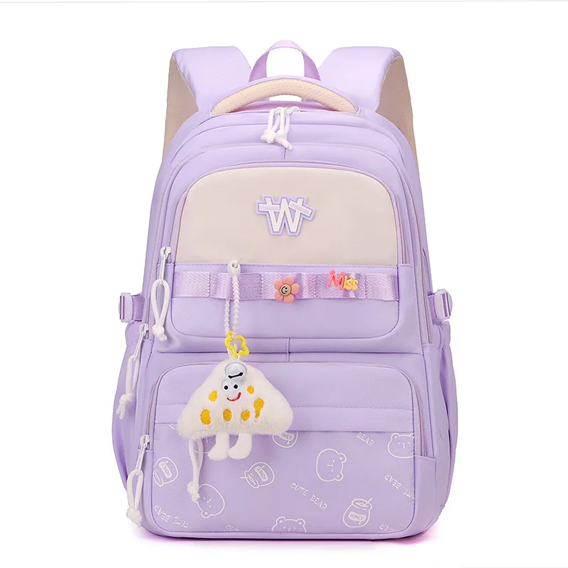 Waterproof Teen School Bag Girls Sac a dos High Quality School Backpack for Teenagers Mo aperçu 6