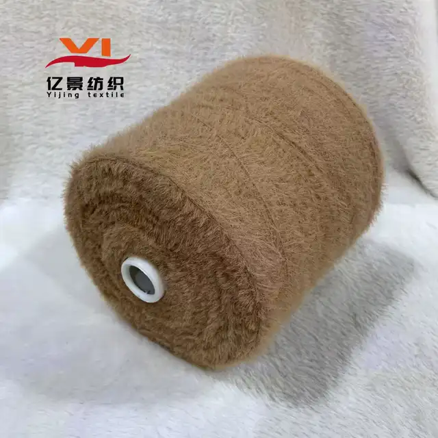 100% nylon yarn lint-free 1.3cm mink-like 2cm mink-like filament 100% nylon yarn mink yarn