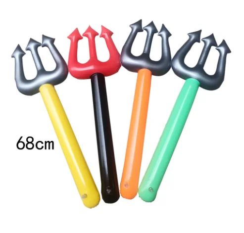 Halloween Promotional PVC Inflatable Toy Devil Fork Giant Inflatable Fork Knife EN71 Standard Advertising Inflatables