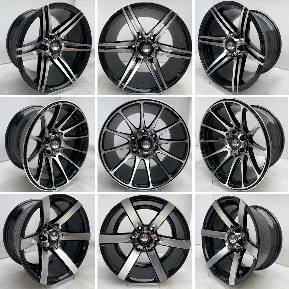 16x8.5 Car Wheel Rims For Hiace Kdh200 20052018 Retrofitting Aluminum