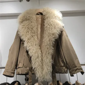 Wholesale 2026 autumn and winter new fashion elegant temperament casual simple lapel neck versatile imitation fur women's coat