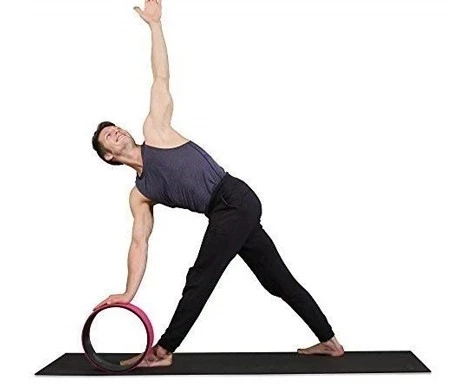 bamboo yoga wheel