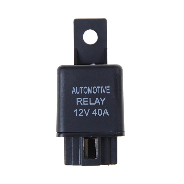 Relè Automobilistico JD1912 4 Pin 40A 12V SPST - Per Auto, Camion, Moto, Barca - Confezione Da 1 Pezzo