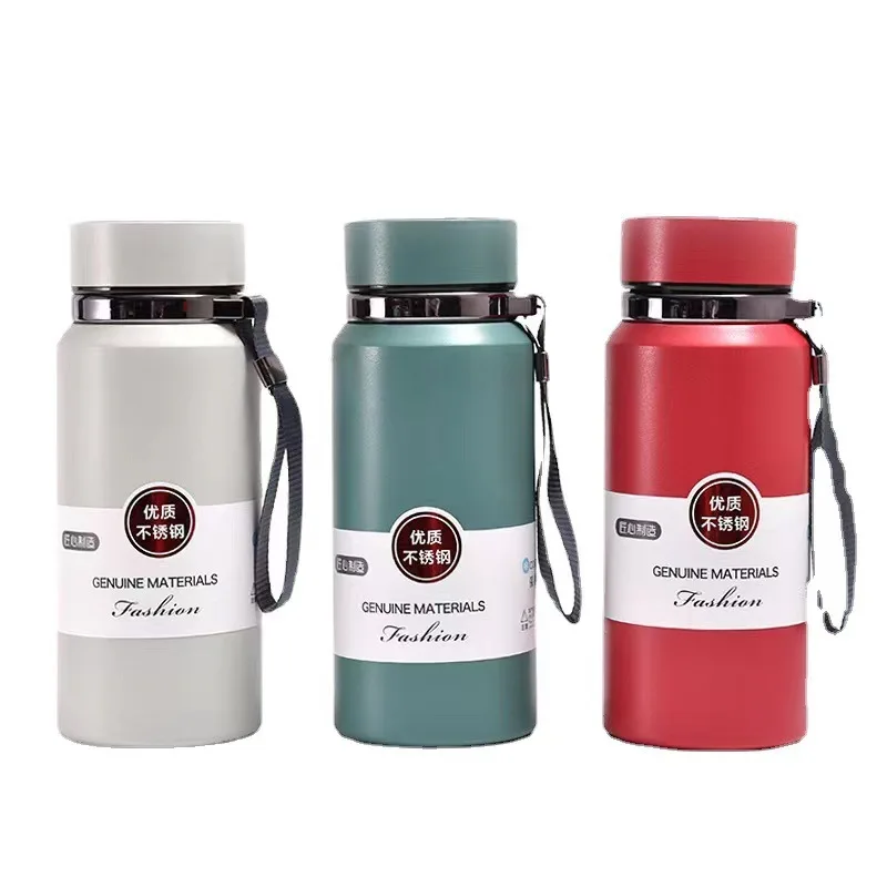 FX Factory New Arrival Large Capacity 304 Stainless Steel Flask Portable Fashionable Vacuum Gift Thermos Flask Water Bottle