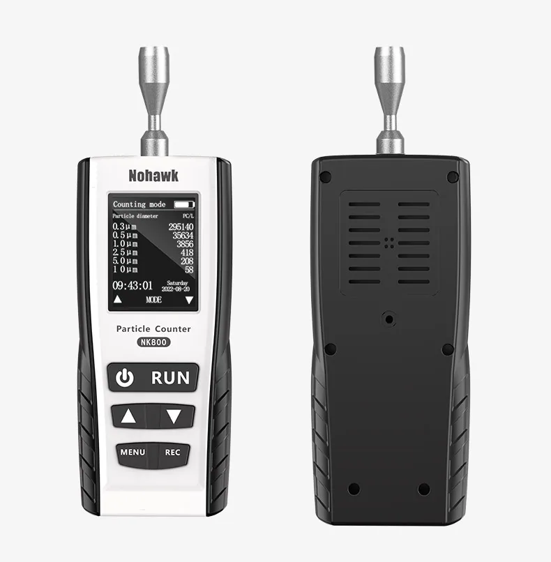 Air Quality Monitor Particulate Detector Indoor PM2.5 PM10 Handheld Dust Particle Counter Particulate Matter Pollution Meter