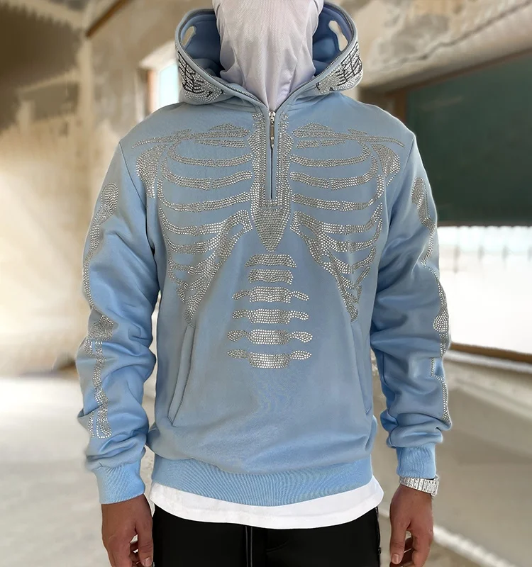 Bling zip up hoodies hot sale