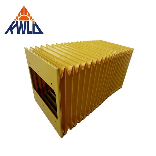 Flexible Accordion Type Protective Bellow Cover Rubber Round Bellow Shaft Accordion Cover