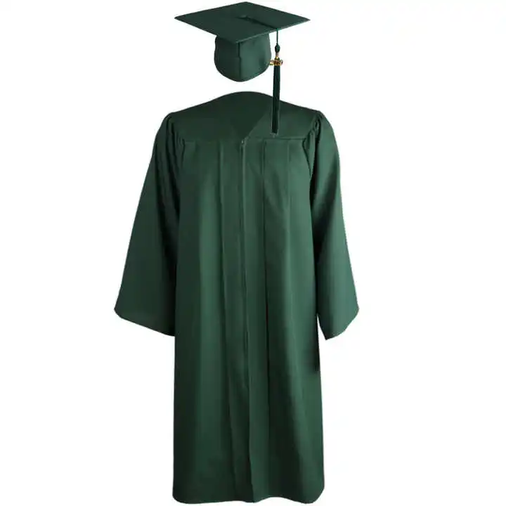 Custom Made Hot Style Elementary Toga Graduation Hat and Gown