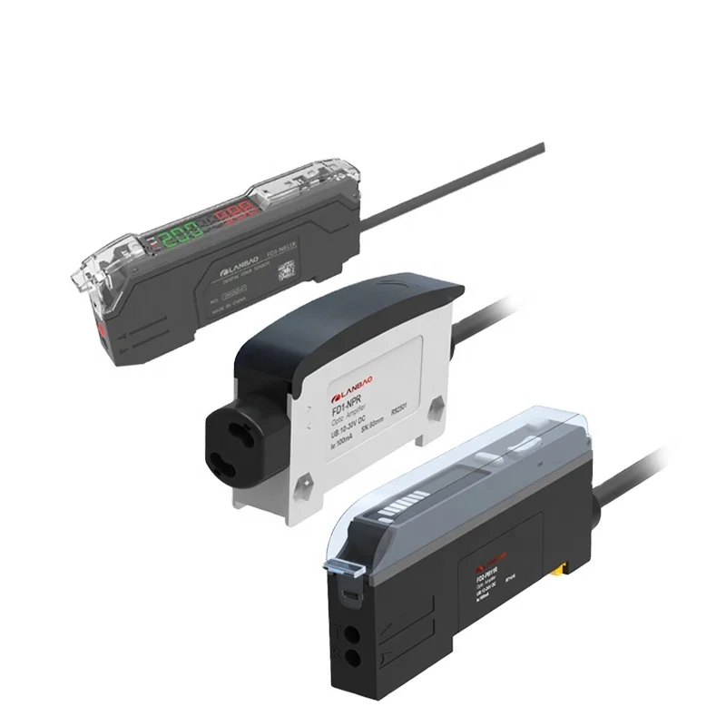 Fd Series Digital Display Optical Fiber Position Proximity Sensor For