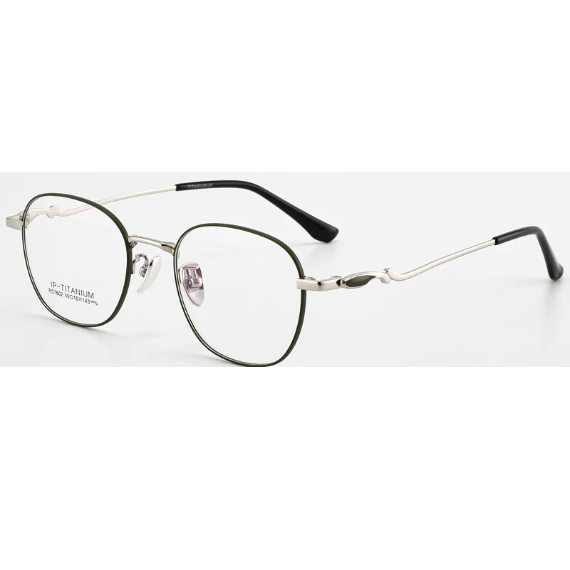 Ready Goods New Glasses Round Titanium Optical Frames Designer Optical Anti Blue Light Glasses Frame