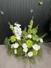 green wedding aisle flower 50cm