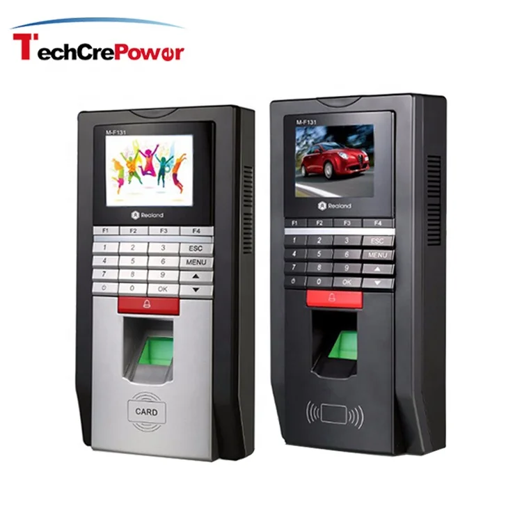 F20 Biometrics Screen Fingerprint Button Rfid Access Control