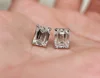 Emerald cut-D-E color