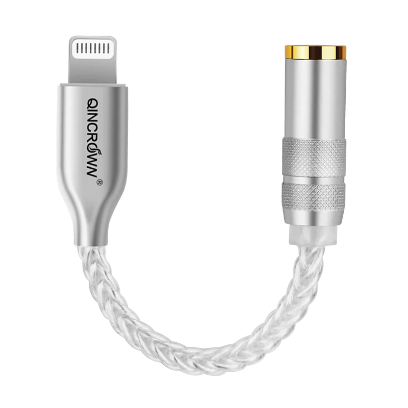 Professional PVC Coated 3.5 MM Female to Male Adapter for Apple Earphone Jack for Mobile Phone Tablet Car Headset with Aux Cable