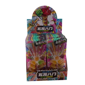 Hot-Selling Colorful Cola Shape Gummy Soft Candy with Cc Stick Candy