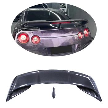 VRS Style GTR Carbon Fiber Spoiler Direct Sales For Nissan GTR R35 Rear Wing Trunk Spoiler