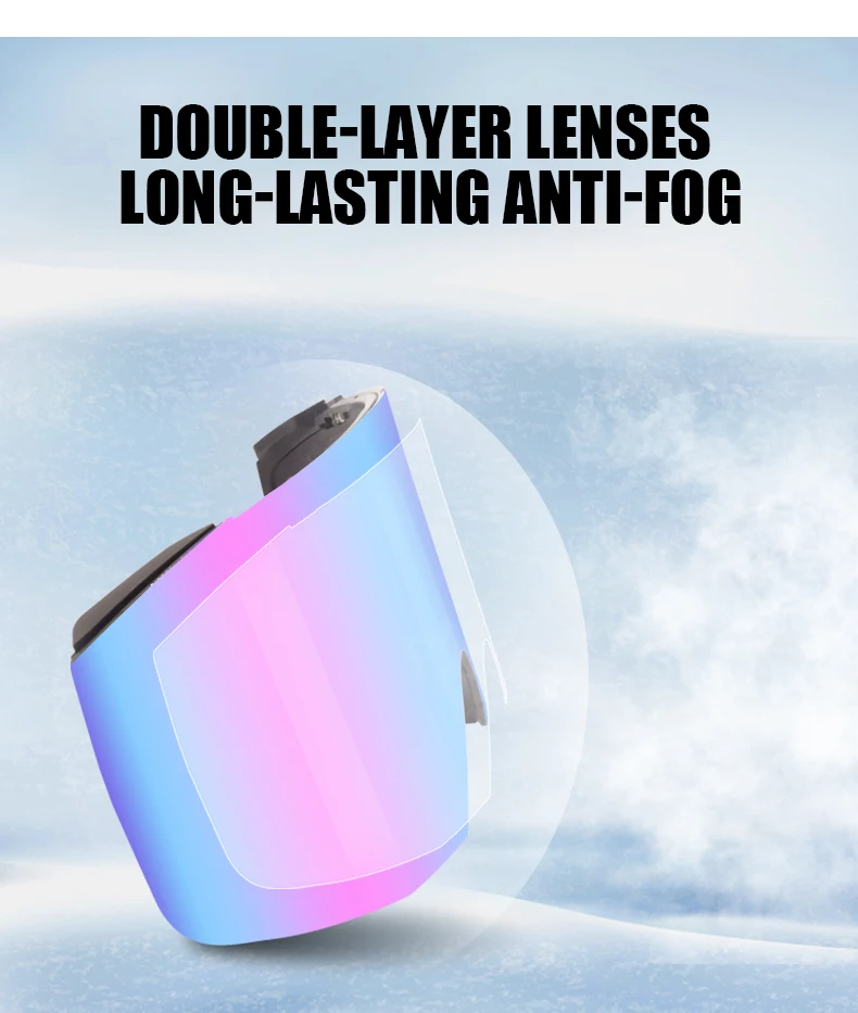 Hot Sale Amazon Google Board Eyewear Uv400 Twolayer Lens Goggle