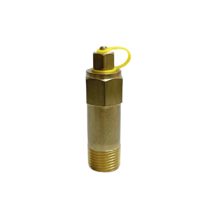 Pressure & Temperature Brass Test Plug Extended Lagg 1/2" Npt Buy Extended Lagg Brass Test