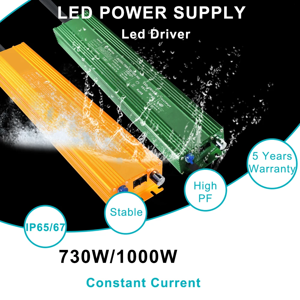 5Years Warranty TBW-HYGP1000 Constant Voltage High Power Adjustable Ac to Dc 48v 1000W Dc Power Supply LED Outdoor Power Supply