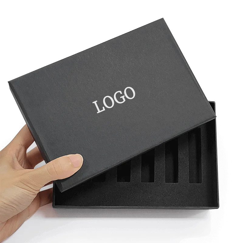 Custom Logo Cardboard Gift Box Set Aromatherapy Perfume Sample With Box Packaging Glass Perfume Bottle Design