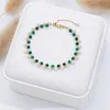 Malachite freshwater pearl