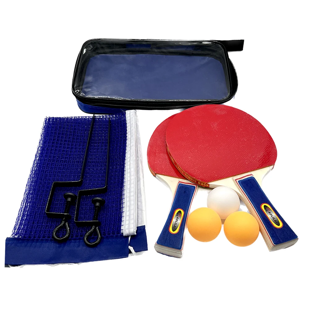 729 Brand High Quality Rubber Table Tennis Set Ping Pong Paddle Rackets Racket Bat