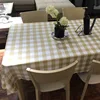 Offre spéciale "Petit Déjeuner" : Motif à carreaux marron café et blanc.