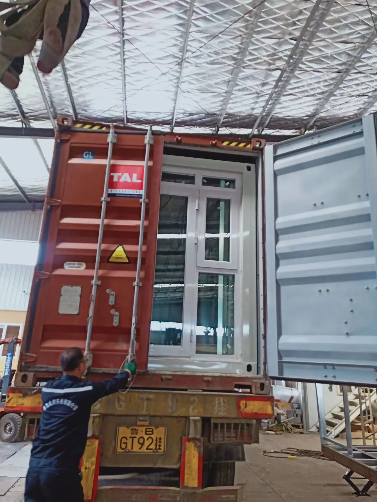 Modular Prefabricated House Portable Quonset Hut Expandable Container