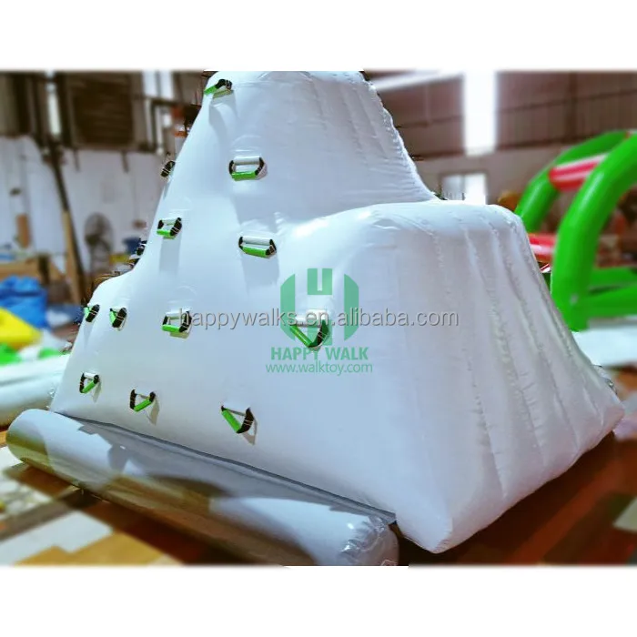 Hot Sale Led Inflatable Iceberg Climbing Customized Water Toys Floating