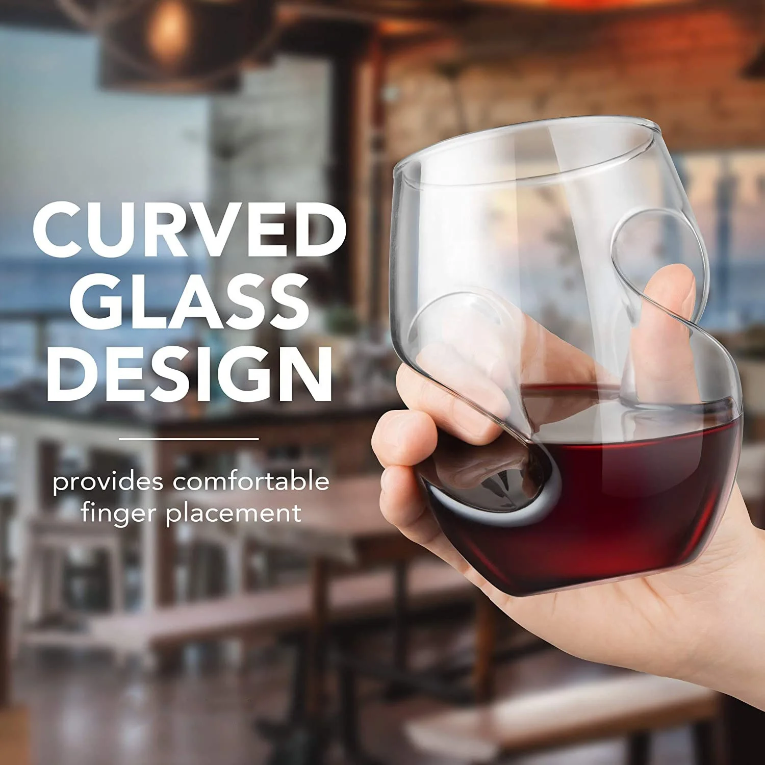 under cabinet wine glass rack CairnCradle Whiskey Glass Rack