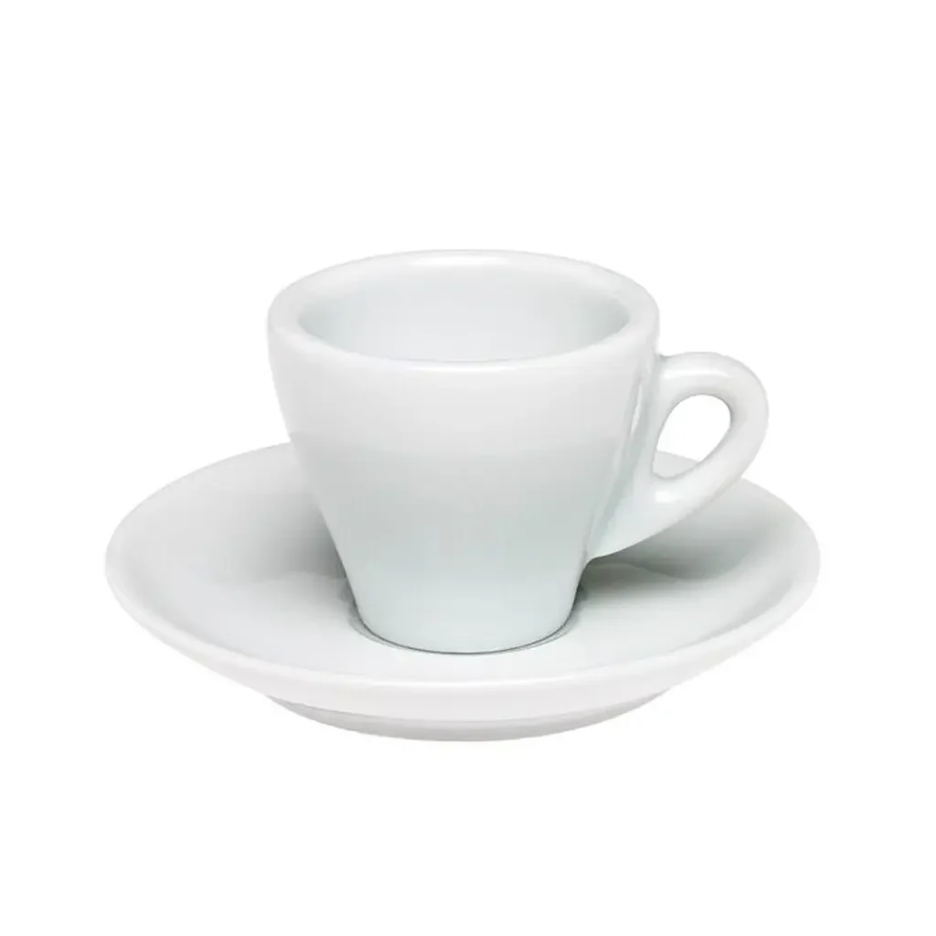 Classic Italian Thick Walled Ceramic Espresso Cup With Plate Set Buy