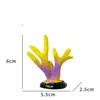 Coral amarillo/púrpura