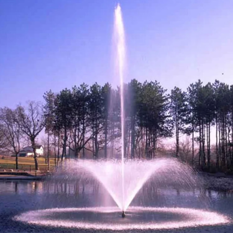 Fenlin Luxury Dancing Musical Water Feature Indoor Outdoor Modern Style Stainless Material Small Gardens Floating Pond Fountain