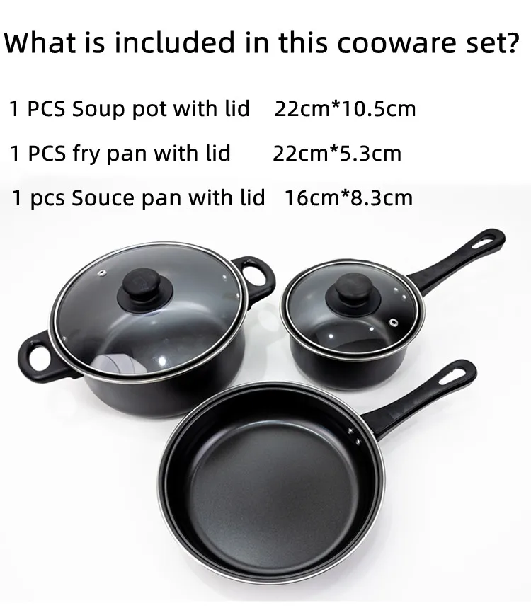 Ht High Quality Detachable Handle Caraway Nonstick Non Stick Cooking
