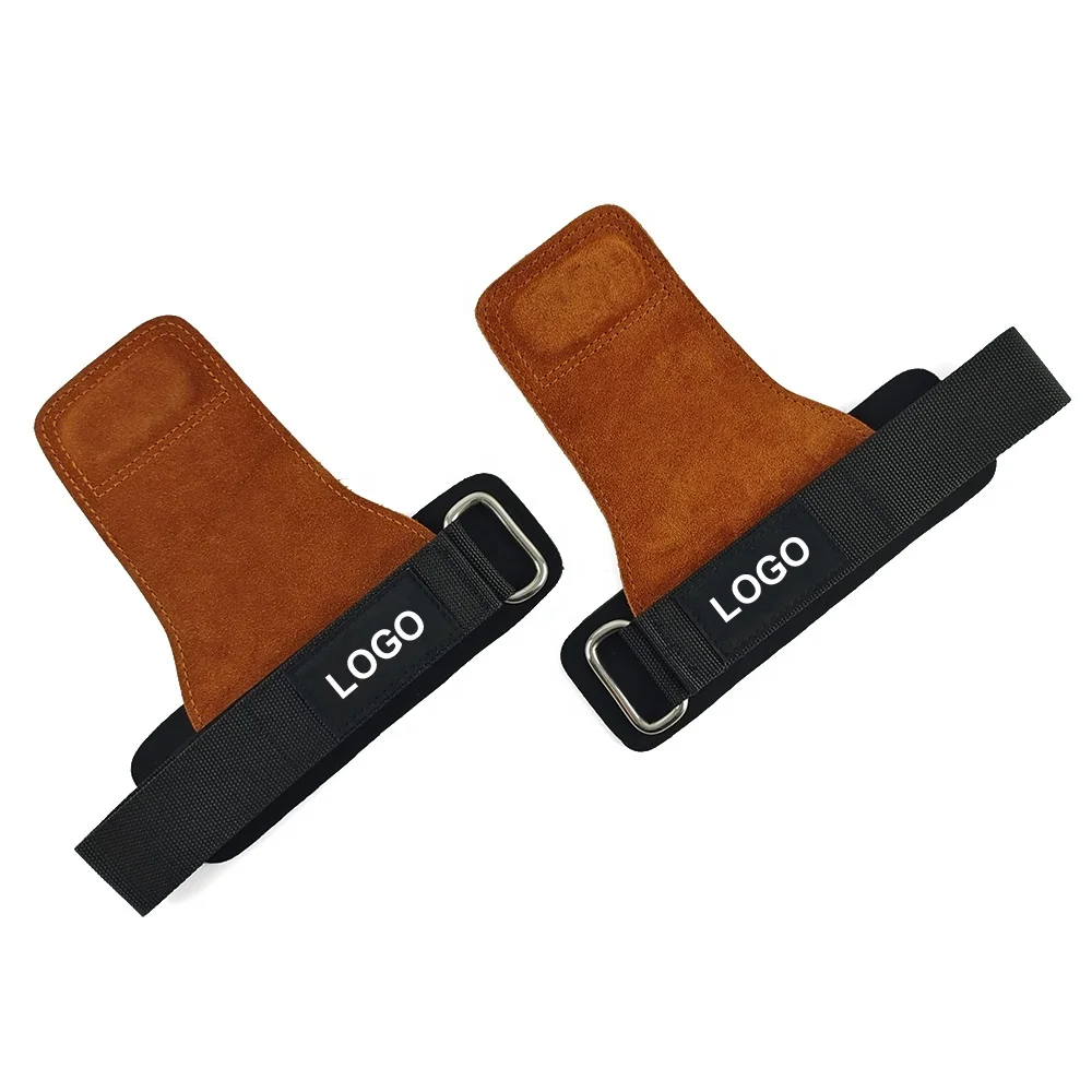 Кожаные силовые подъемные ручки, альтернативные силовым крючкам для тяжелой атлетики, сверхпрочный подъем, мертвый подъем