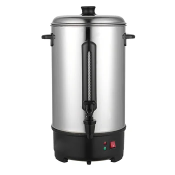 Longevity assured hot coffee dispenser 6L milk tea barrel hot water boiler electric kettle  coffee urn milk dispenser