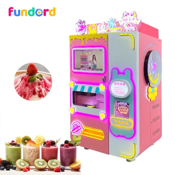 Fundord smart smoothie vending machine automatic ice slush machine