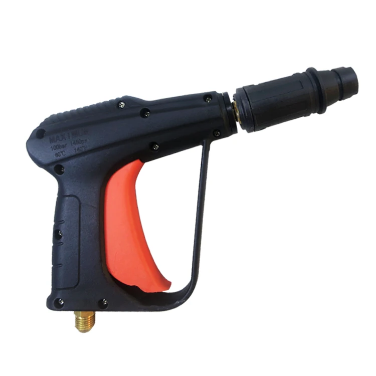 High Pressure Bubble Car Wash Jet Gun With Dark Fan Adjustable Nozzle