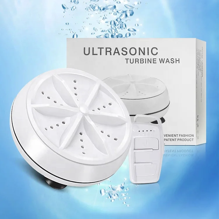 mini washing machine portable ultrasonic turbine washer