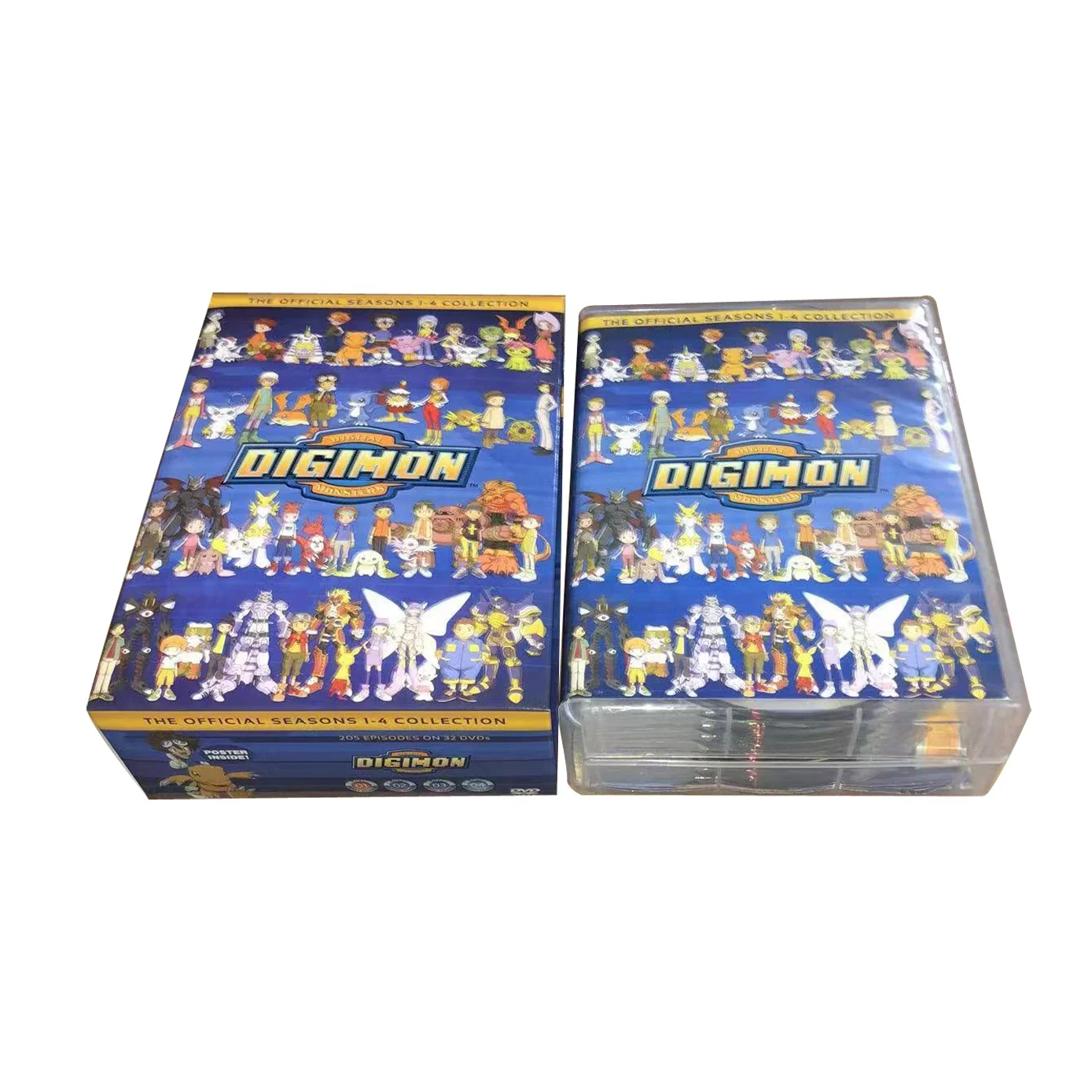 DVD Boxed Sets - Complete Digimon Seasons 1-4 Collection
