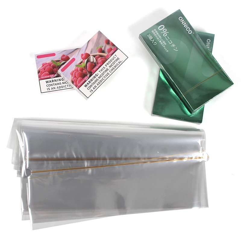 cellophane wrap for cigarettes Spilled Tobacco Plastic Wrap On