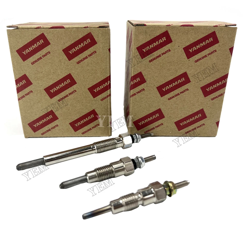 3TNV70 3TNV74 3TNV76 3TNV80 Agricultural Engine Parts Compatible for Yanmar Engine Glow Plug
