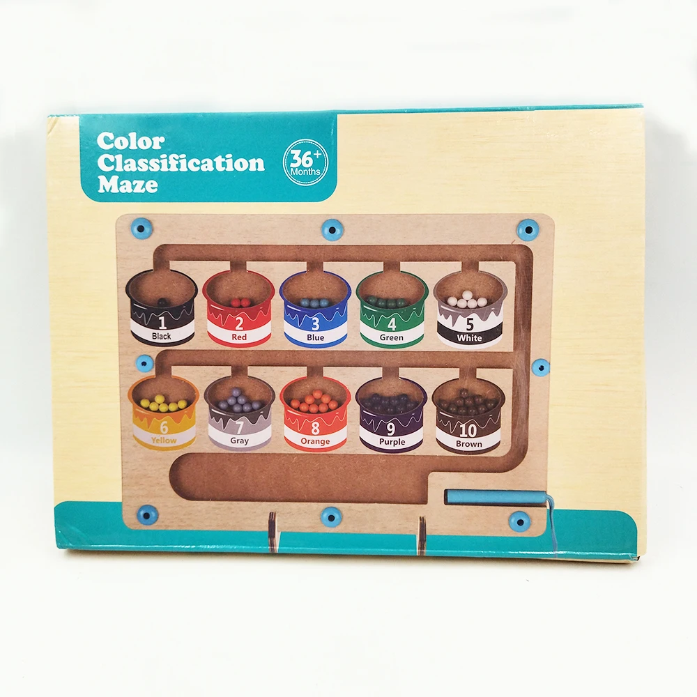 Pt Hot Selling Color Classification Maze Number And