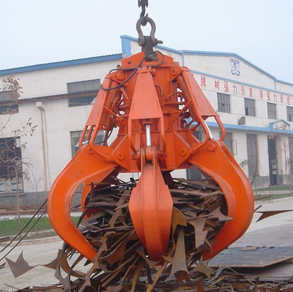 Remote Control Grab Bucket for Bulk Cargo Marine Crane Port Crane