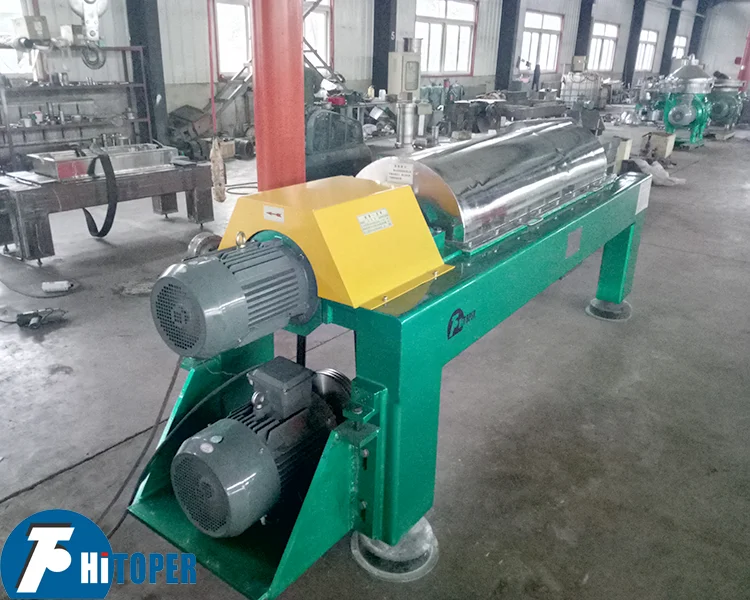 Soap Processing Machine of Sedimentation Type Horizontal Centrifuge