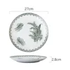 Green 10 inch Flat Plate