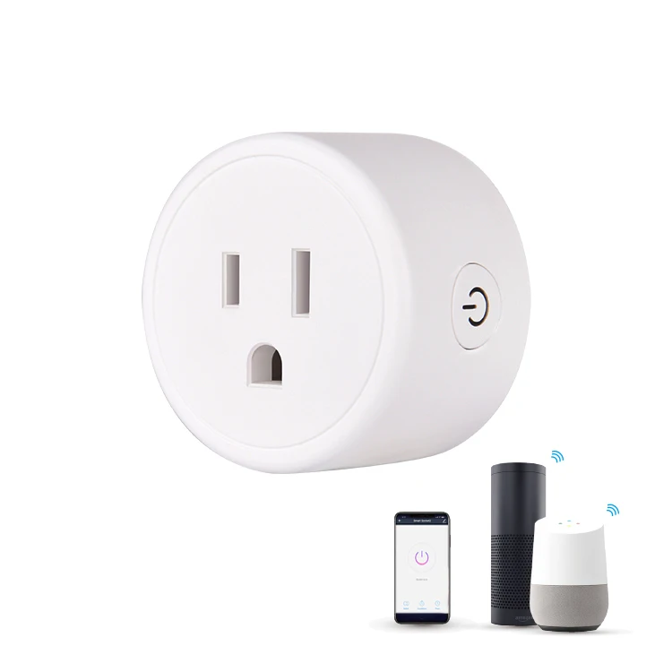 
 Работает с розеткой Wi-Fi Alexa и Google Assistant, не требуется концентратор, смарт-розетка с дистанционным управлением Tuya, Wi-Fi  