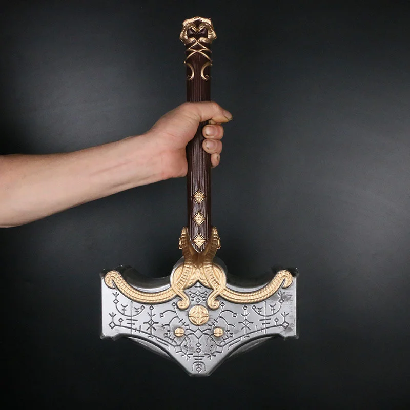 God Of War Cosplay Prop Mjolnir Foam Thor Hammer - Buy God Of War ...